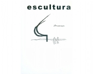 Folder da exposição “Escultura”, de Oscar Niemeyer
